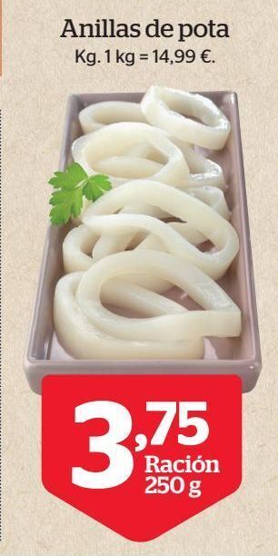 La Sirena Anillas de pota oferta