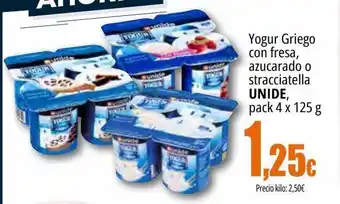 UDACO Yogur griego unide oferta
