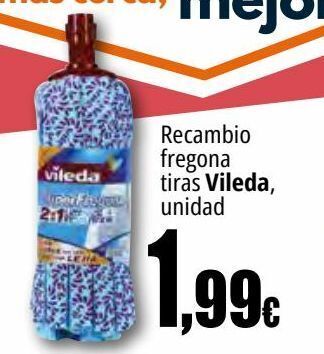 Unide Market Recambio fregona tiras vileda oferta