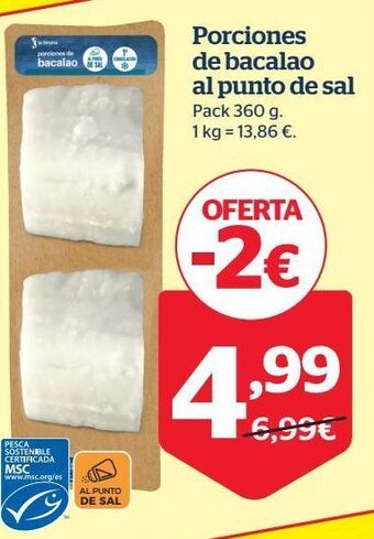 La Sirena Bacalao oferta