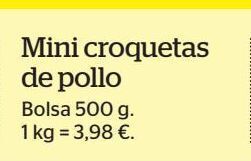 La Sirena Croquetas de pollo oferta