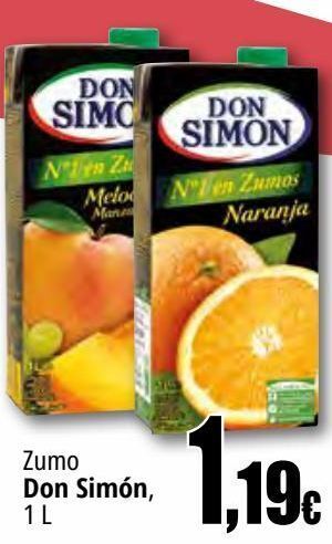 Unide Market Zumo don simón oferta