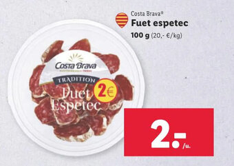 Lidl Fuet Espetec oferta