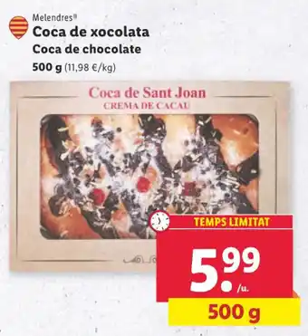 Lidl Coca de xocolata oferta