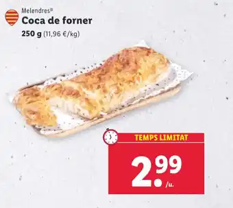 Lidl Coca de forner oferta