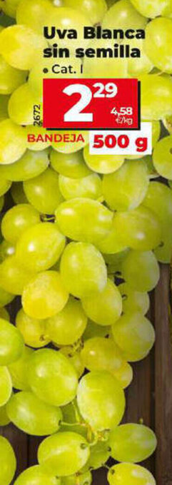 Dia Uva Blanca sin semilla oferta