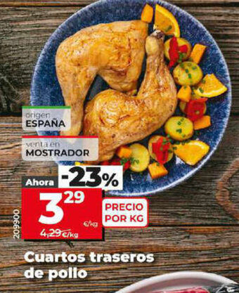 Dia Cuartos traseros de pollo oferta