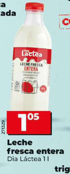 Dia Leche fresca entera oferta