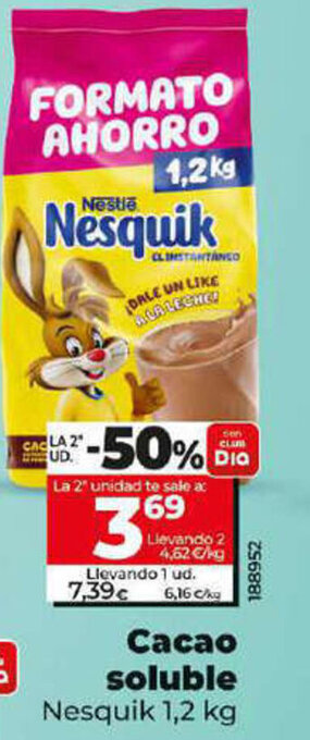 Dia Cacao soluble oferta