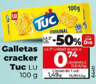 Dia Galletas cracker Tuc oferta