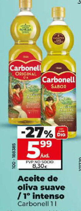 Dia Aceite de oliva suave / 1º intenso oferta