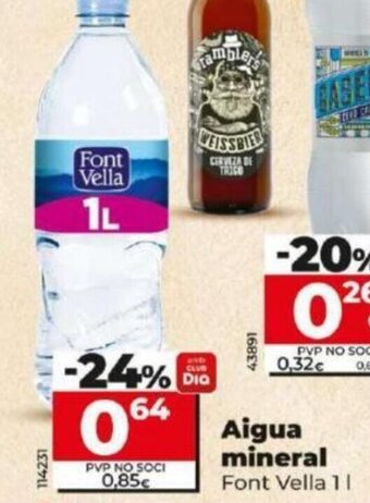 Dia Aigua mineral oferta