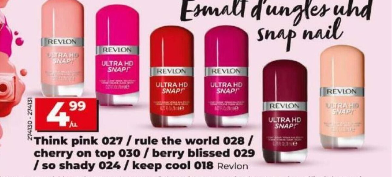 Dia Think pink 027 / rule the world 028 / cherry on top 030 / berry blissed 029 / so shady 024/ keep cool 018 oferta