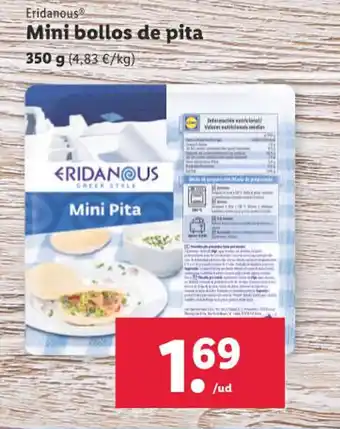 Mini bollos de pita