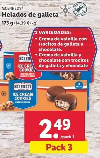 Lidl Helados mcennedy oferta