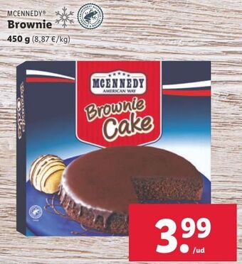 Lidl Brownies mcennedy oferta