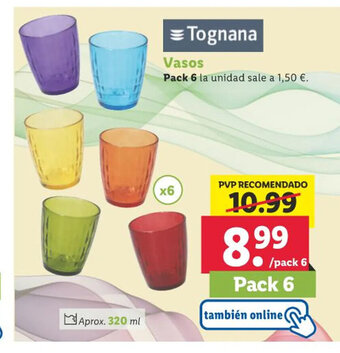 Lidl Vasos oferta