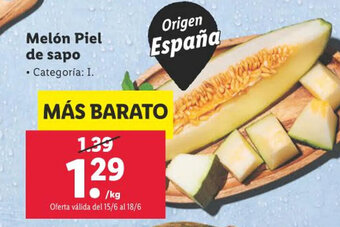 Lidl Melón Piel de sapo oferta