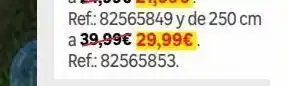 Leroy Merlin Bigrey de acero 250cm oferta