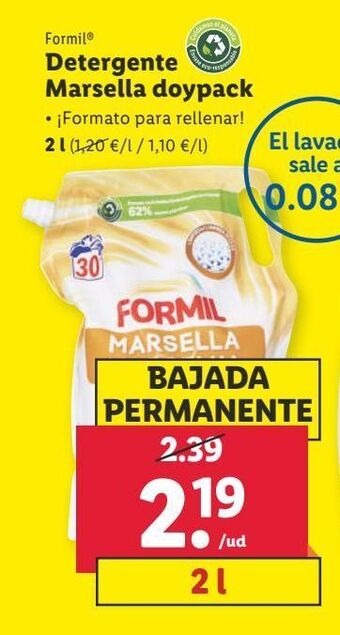 Lidl Detergente formil oferta