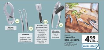 Lidl Utensilios de cocina ernesto oferta