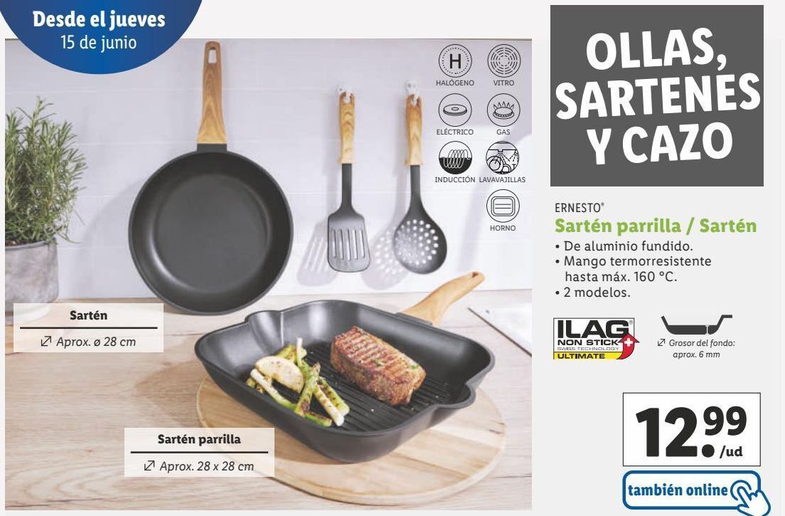 Lidl Sartén ernesto oferta