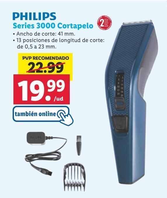 Lidl Cortapelos philips oferta