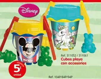 Afede Cubo de playa disney oferta