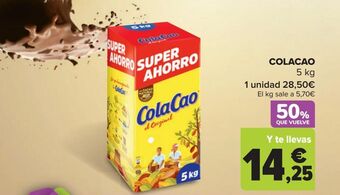 Carrefour Colacao oferta