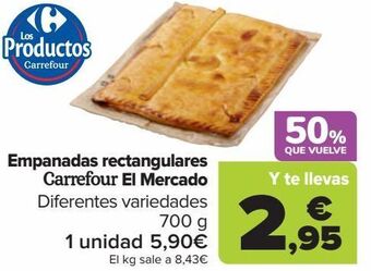 Carrefour Empanadas rectangulares carrefour el mercado oferta