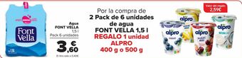 Carrefour Agua font vella oferta