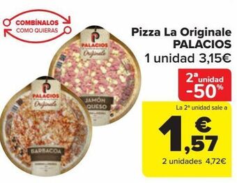 Carrefour Pizza la originale palacios oferta