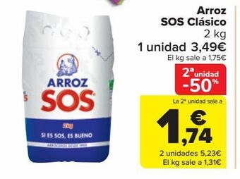 Carrefour Arroz sos clásico oferta