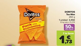 Carrefour Doritos tex-mex oferta