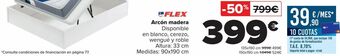Carrefour Flex arcón madera oferta