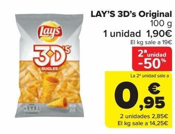 Carrefour Lay's 3d's original oferta