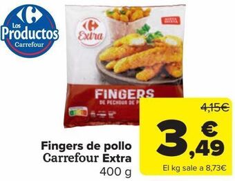 Carrefour Fingers de pollo carrefour extra oferta