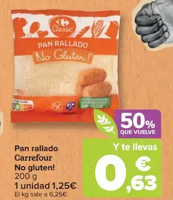 Carrefour Pan rallado carrefour no gluten! oferta