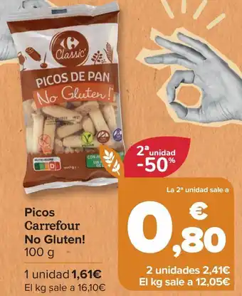 Carrefour Picos carrefour no gluten! oferta