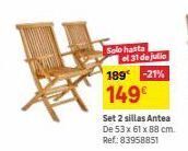 Leroy Merlin Sillas oferta