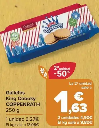 Carrefour Galletas king coooky coppenrath oferta