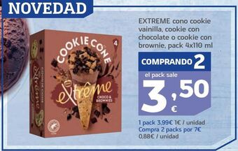 HiperDino Helados oferta