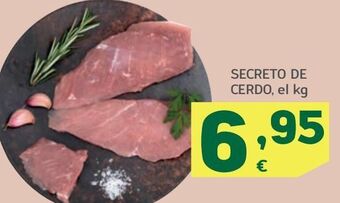 HiperDino Secreto de cerdo oferta