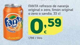 HiperDino Refrescos fanta oferta