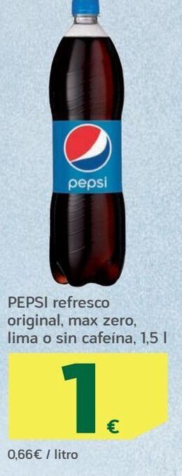 HiperDino Refresco de cola pepsi oferta