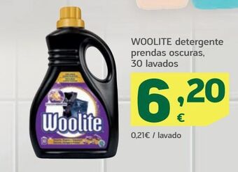 HiperDino Detergente líquido woolite oferta