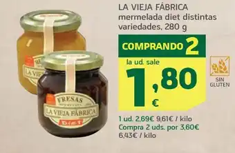 HiperDino Mermelada la vieja fábrica oferta