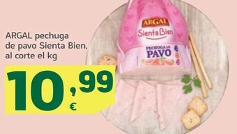 HiperDino Pechuga de pavo argal oferta