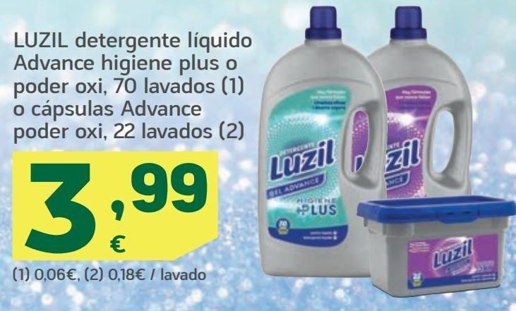 HiperDino Detergente líquido luzil oferta