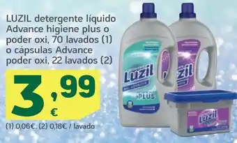 HiperDino Detergente líquido luzil oferta